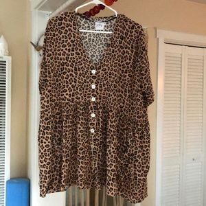 princess polly leopard tunic